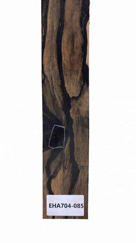 Fretboard African Ebony  720x70x8mm Unique Piece #085